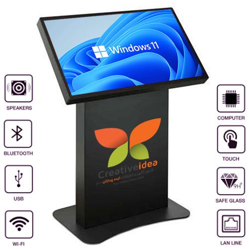 استند لمسی مدل وکتور Touch Stand vector