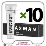 پک ده عددی کرم تاخیری و حجم دهنده مکس من ا Maxman