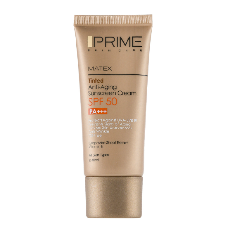 ضد آفتاب رنگی جوان کننده پرایم با Spf50 حجم 40 میلی لیتر 1 ضد آفتاب رنگی جوان کننده پرایم با Spf50 حجم 40 میلی لیتر